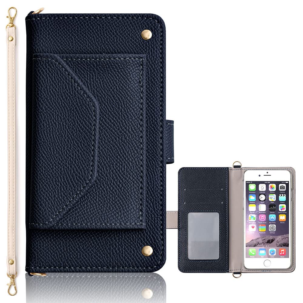 SHG09 BASIO active ネイビー ケース、卓上フォルダー付 【公式通販】